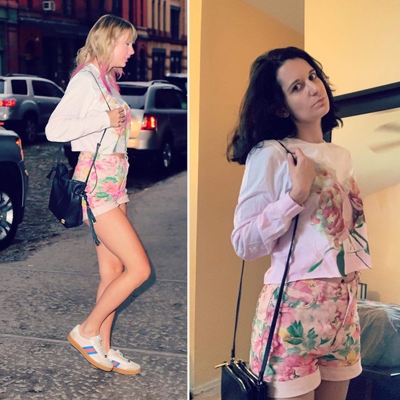 Floral urban outfitter shorts worn on Taylor swift - Picture 5 of 5